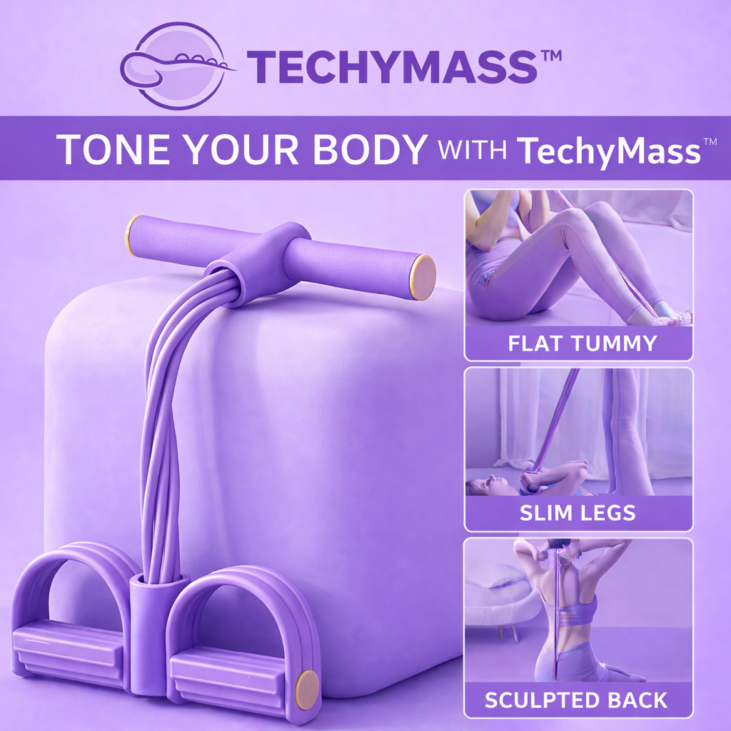 techymass™- 4 Tube Resistance Band