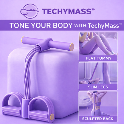 techymass™- 4 Tube Resistance Band